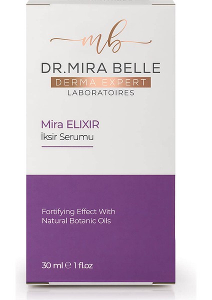 Elixir – İksir Serumu Peptidler, Squalane, Hyaluronik Asit, Vitamin E, Seramid 30 ml