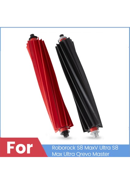 S8 Maxv Ultra Için Silindir Fırça, Max Qrevo Master Robot Süpürge Parçaları Için (Yurt Dışından)