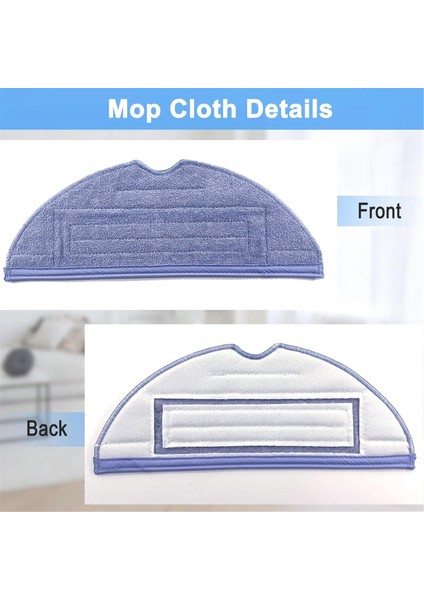 S7,s7+,s7 Maxv,s7 Maxv PLUS,T7S,T7 PLUS,T7S Plus Robot Süpürge Fırça Filtreleri Için Yedek Parçalar (Yurt Dışından) modelleri