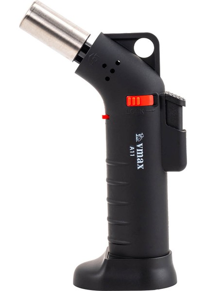 Doldurulabilir Pürmüz Çakmak - Torch - Metal Başlıklı - A11 - Siyah