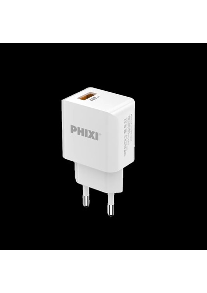 PCH242T Force Akım Korumalı 2.1A Type-C USB Kablolu Şarj Cihazı