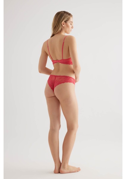 Kadın Dantelli Çıkarılabilir Pedli Balensiz Sütyen indirimleri