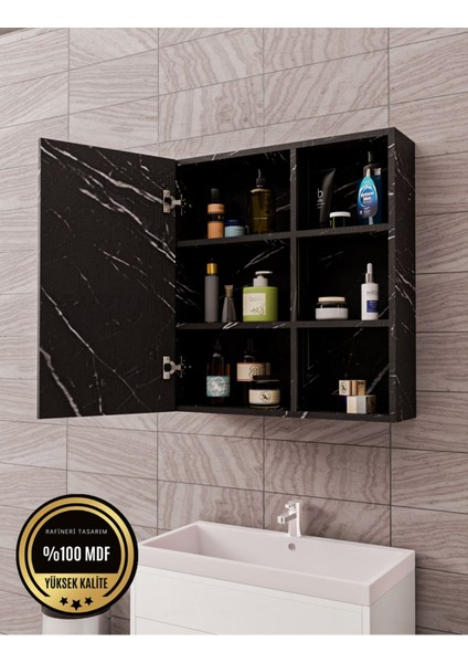 Tek Kapaklı Aynalı Banyo Dolabı Çok Amaçlı Banyo Dolabı fırsatları