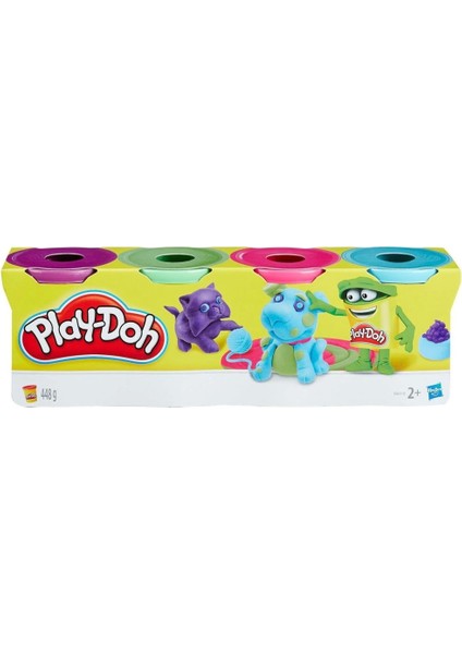 B5517 Play-Doh 4'lü Hamur / +2 Yaş
