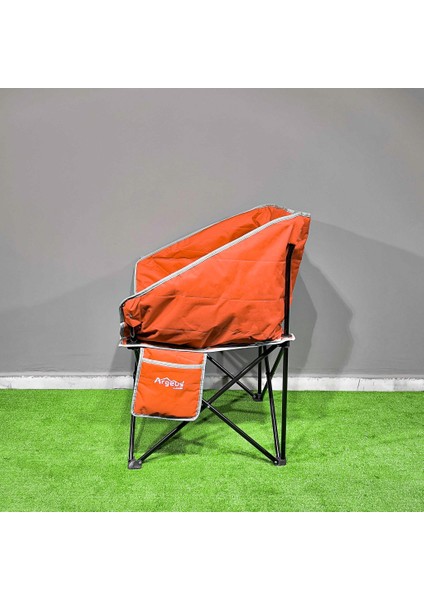 Argeus Balcony Comfort Katlanabilir Kamp Sandalyesi Turuncu fırsatları