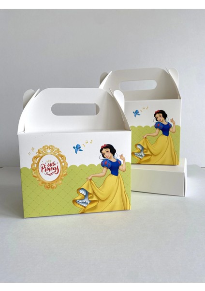 Pamuk Prenses Kutu Çanta Postacı 14X17 cm *6'lı Paket modelleri