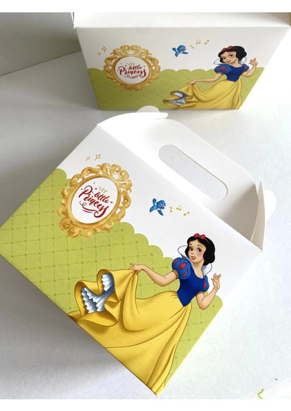 Pamuk Prenses Kutu Çanta Postacı 14X17 cm *6'lı Paket fırsatları