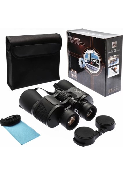 Nico 7X50 Yüksek Kaliteli Büyük Göz Mercekli Profesyonel Dürbün 1000M/56M