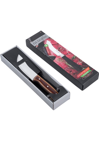 Yüzme Bıçağı - Lazoğlu - 25,5 cm - El Yapımı - Doğrama - Kesme - Kurban