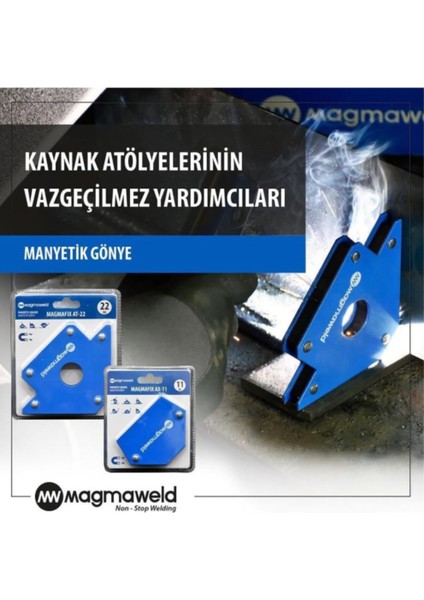 Magmafıx At-11 Manyetik Kaynak Gönyesi, 11 kg