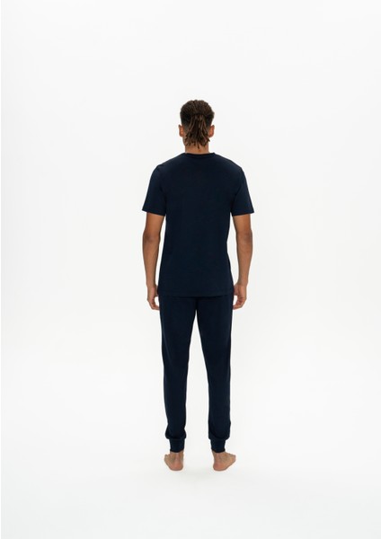 Erkek Lacivert Pijama Takım fırsatları