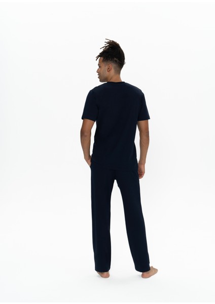 Erkek Lacivert Pijama Takım