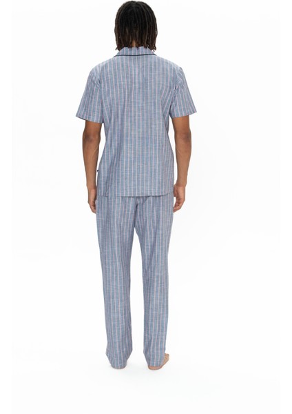 Erkek Lacivert Pijama Takım fırsatları