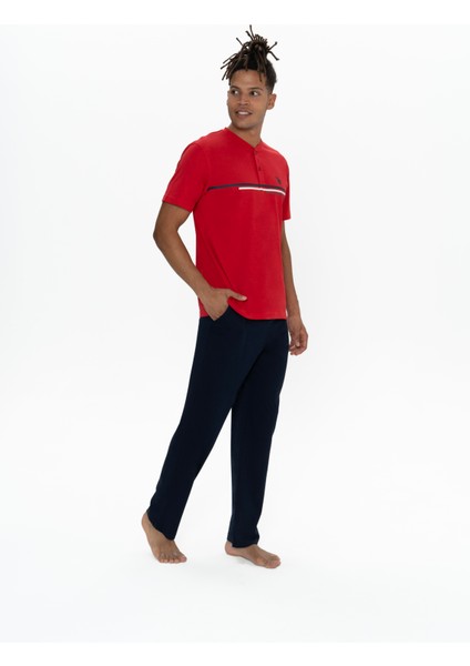 Erkek Kırmızı Pijama Takım fiyatları