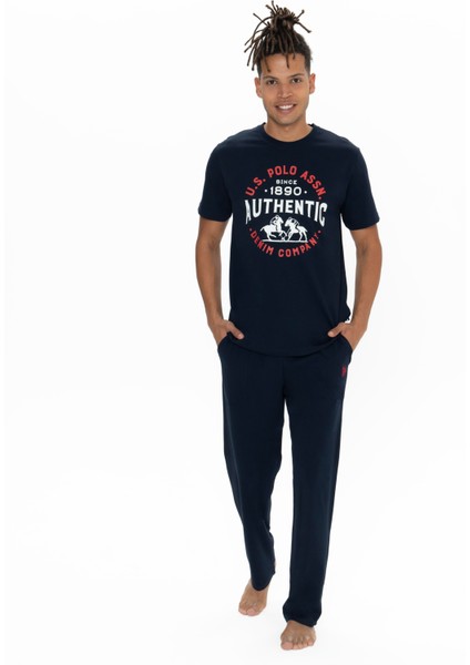 Erkek Lacivert Pijama Takım