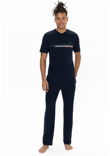 Erkek Lacivert Pijama Takım