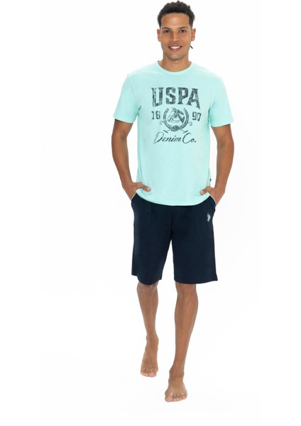 Erkek Yeşil Şort Takım