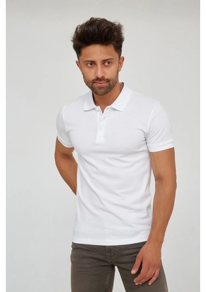 Cazador Caz 4613 Polo Pike T-Shirt Erkek Polo Tshirt