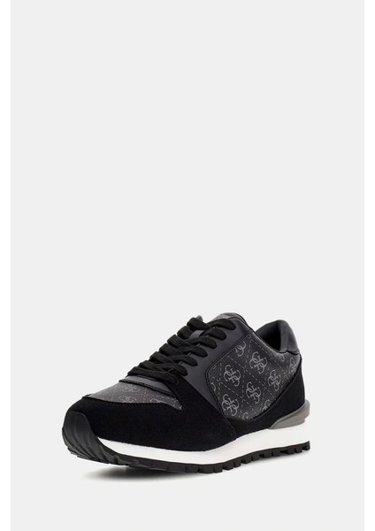 Erkek Siyah Arona 4g Logolu Sneaker
