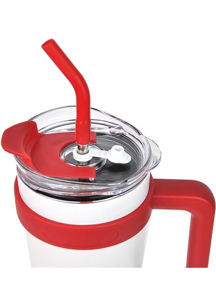 304 L Çelik 1,2 L Beyaz Pipetli Kamp Piknik Termos cin909by fırsatları