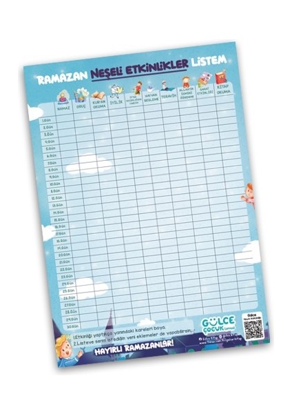 Çocuk Ramazan Paketi