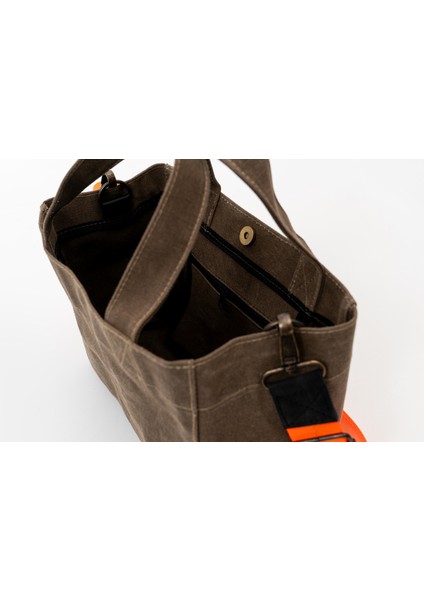 Kanvas Askılı Günlük Kullanım Omuz ve El Çantası Tote Bag - Sert Kumaş fırsatları