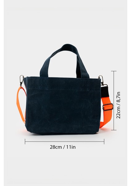 Kanvas Askılı Günlük Kullanım Omuz ve El Çantası Tote Bag - Sert Kumaş fiyatları