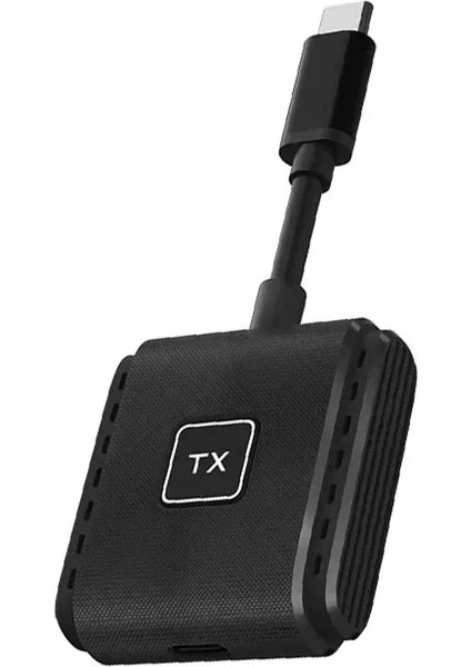 Type C HDMI Girişli Tablet,telefon,notebook Tv Ekran Yansıtma Kiti 80 mt Menzilli Tüm Telefonlara Uyumludur 2 Li Set