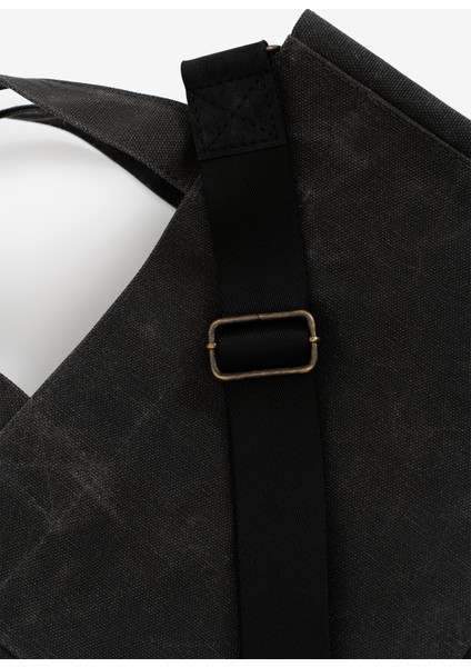 Kanvas Askılı Günlük Kullanım Omuz ve El Çantası Tote Bag - Sert Kumaş