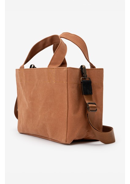 Kanvas Askılı Günlük Kullanım Omuz ve El Çantası Tote Bag - Sert Kumaş