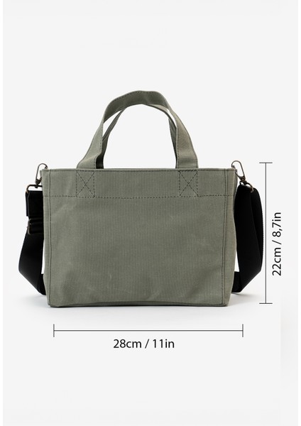 Kanvas Askılı Günlük Kullanım Omuz ve El Çantası Tote Bag - Sert Kumaş modelleri