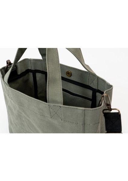 Kanvas Askılı Günlük Kullanım Omuz ve El Çantası Tote Bag - Sert Kumaş fırsatları