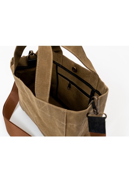 Kanvas Askılı Günlük Kullanım Omuz ve El Çantası Tote Bag - Sert Kumaş modelleri