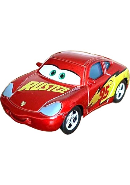 Yarış Arabaları Mater Slug Alaşım Araba Modeli Dragon Mcqueen Baddie Eski Alman Kulaklık Roadblock Oyuncaklar (Yurt Dışından)