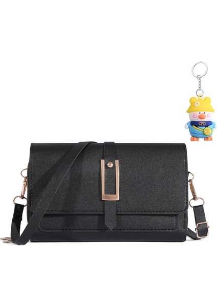 Cüzdan Cep Telefonu Çantası Moda Crossbody Küçük Kare Çanta Çok Yönlü Tek Omuz Küçük Omuz Çantası (Yurt Dışından)