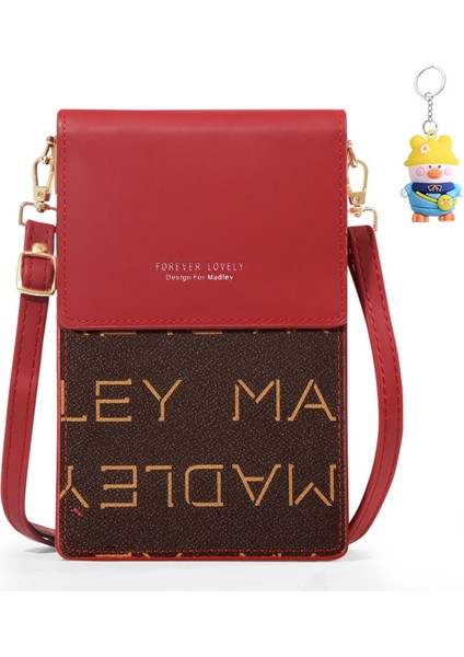 Moda Bayan Cep Telefonu Çantası Moda Çapraz Omuz Küçük Omuz Çantası Çok Fonksiyonlu Cep Telefonu (Yurt Dışından)