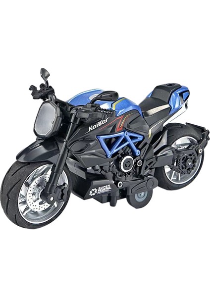 Oyuncak Polis Arabası Modeli Simülasyon Motosiklet Alaşım Araba Modeli Erkek Bumerang Oyuncak Araba Işıkları Ses Efektleri Erkek (Yurt Dışından)
