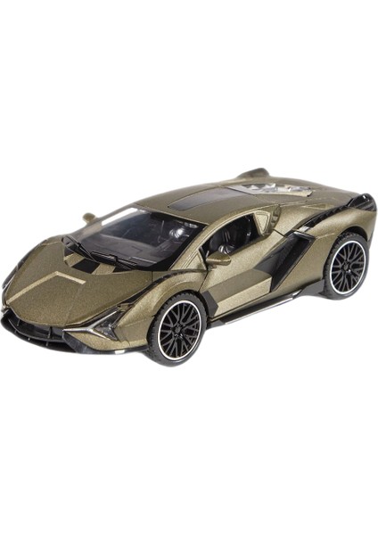 Simülasyon Araba Modeli Kombine Metal Araba Modeli Süsler Lüks Arabalar Arabalar Spor Araba Oyuncak Araba Işıkları Ses Efektleri Erkek (Yurt Dışından)