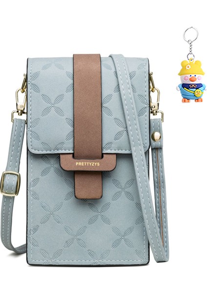 Cep Telefonu Çanta Kadın Toka Küçük Kare Çanta Omuz Crossbody Çanta Kozmetik Çanta (Yurt Dışından)
