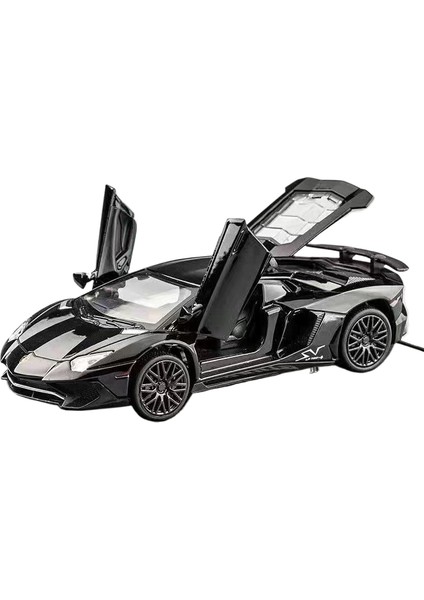 1;32 Lambo LP780 Alaşım Araba Modeli Simülasyon Spor Araba Yarışı Erkek Çocuk Oyuncakları Koleksiyon Süsleri (Yurt Dışından)
