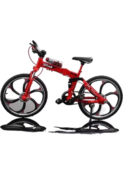 Alaşım Bisiklet Modeli Simülasyon Dağ Speedway Yarış Mini Model Araba Metal Oyuncak Araba Süsler Koleksiyonu (Yurt Dışından)