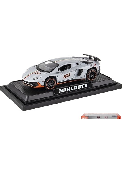 1;32 Lambo LP780 Alaşım Araba Modeli Simülasyon Spor Araba Yarışı Erkek Çocuk Oyuncakları Koleksiyon Süsleri (Yurt Dışından)