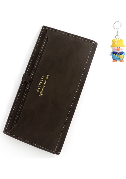 Moda Iş Erkekler Cüzdan Uzun Kişiselleştirilmiş Clutch Büyük Kapasiteli Clutch Cüzdan (Yurt Dışından)