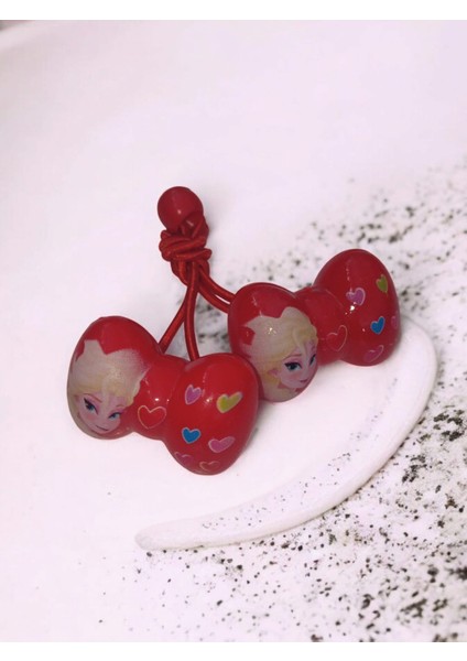 Frozen Baskılı Kız Çocuk Bağlamalı Toka