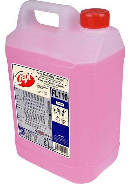 Parfümlü Yüzey Temizleyici (Kurulanmadan, Durulamadan) 2500 gr