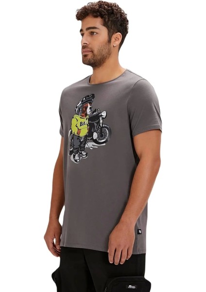 Badbear Fave Erkek Tshirt - Antrasit