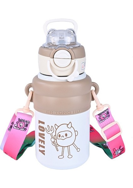 316 Paslanmaz Çelik Termos Bardak Açık Taşınabilir Çocuk Çift Içme Bardakları Astar Ölçek Termos Kayıtıcısı (Yurt Dışından) indirimleri