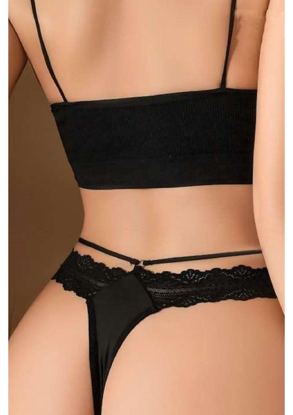 Kadın Fan Tezi Iç Giyim Tanga Külot Perfect Fall 275 Siyah - Royaleks fiyatları