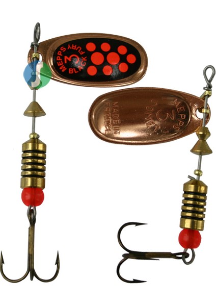 Mepps Black Fury Orange Bakır-Portakal No:2