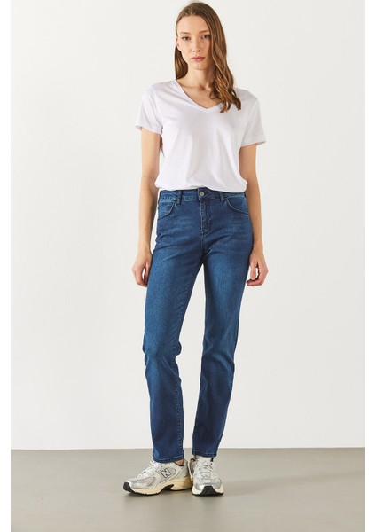 Gabriel Blue Black Straight Fit Jean Pantolon(Tencel)(Tm) - Blue Black fırsatları